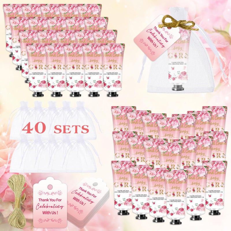 Multipurpose Baby Shower Party Favors  40 Pack Hand Cream Sets Wedding  Thank You Gifts for Guests